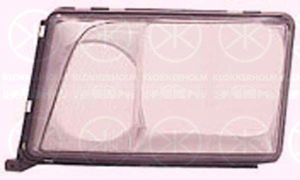 Lęšis, priekinis žibintas KLOKKERHOLM 35260262A1