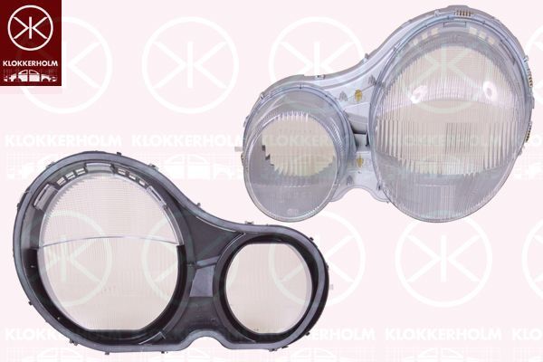 Lęšis, priekinis žibintas KLOKKERHOLM 35270251A1