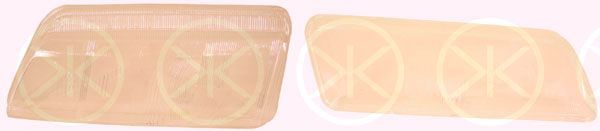 Lęšis, priekinis žibintas KLOKKERHOLM 55400253