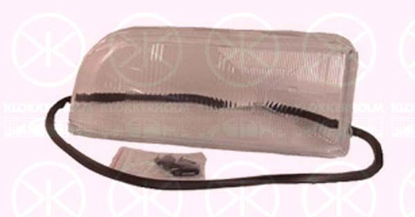 Lęšis, priekinis žibintas KLOKKERHOLM 90360255