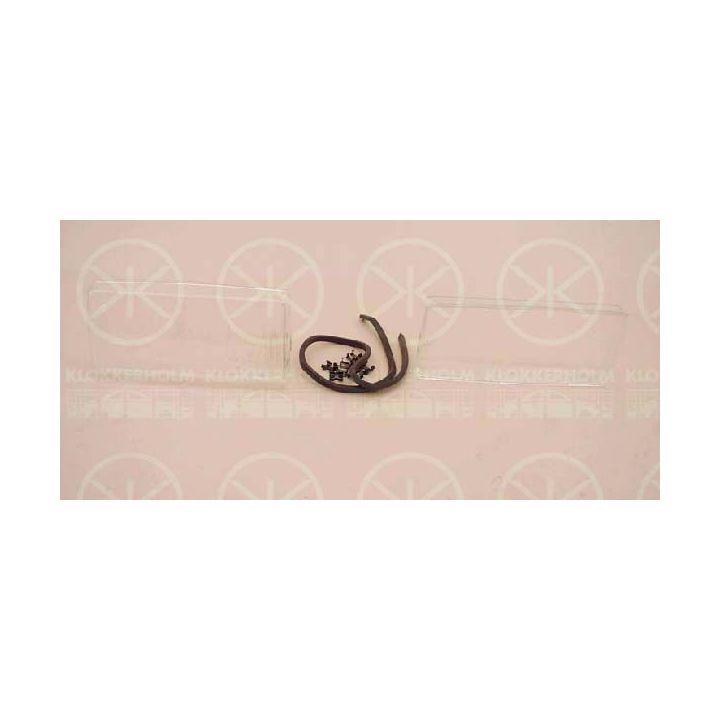 Lęšis, priekinis žibintas KLOKKERHOLM 90400251