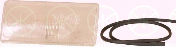 Lęšis, priekinis žibintas KLOKKERHOLM 90450252