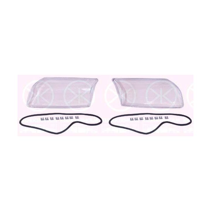 Lęšis, priekinis žibintas KLOKKERHOLM 90470252