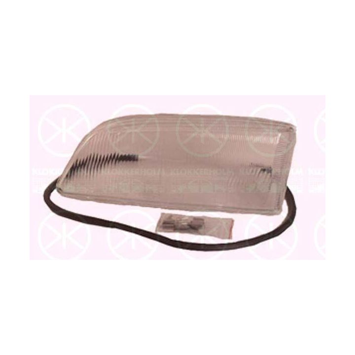 Lęšis, priekinis žibintas KLOKKERHOLM 90500251