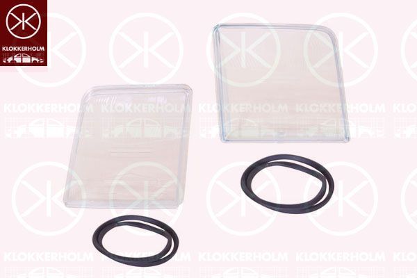 Lęšis, priekinis žibintas KLOKKERHOLM 95620252