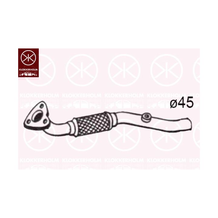 Išleidimo kolektorius KLOKKERHOLM 50248650