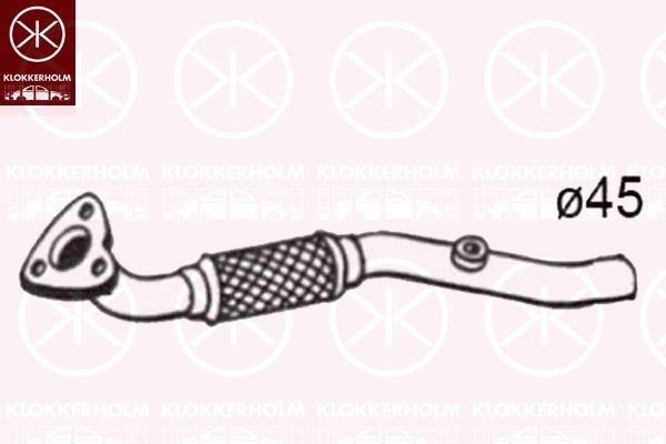 Išleidimo kolektorius KLOKKERHOLM 50248650