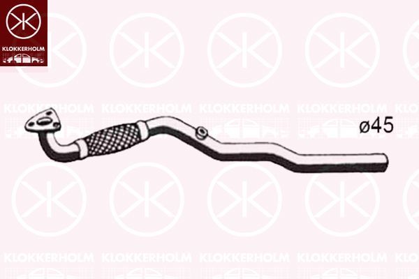 Išleidimo kolektorius KLOKKERHOLM 50638651