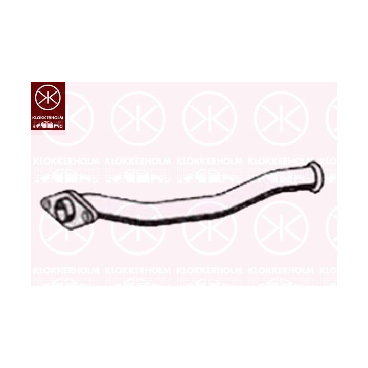 Išleidimo kolektorius KLOKKERHOLM 55078631