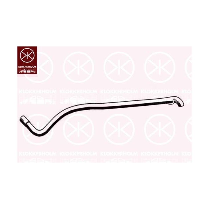 Išleidimo kolektorius KLOKKERHOLM 66038680