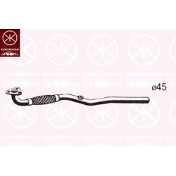 Išleidimo kolektorius KLOKKERHOLM 66098652