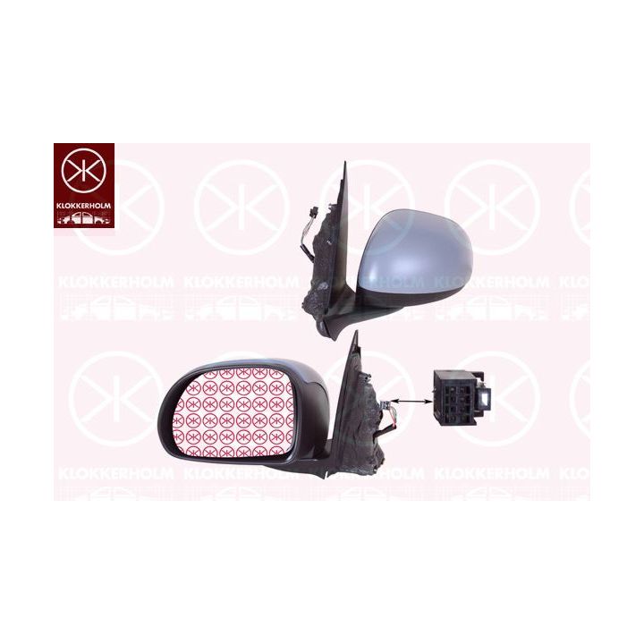 Išorinis veidrodėlis KLOKKERHOLM 20131044