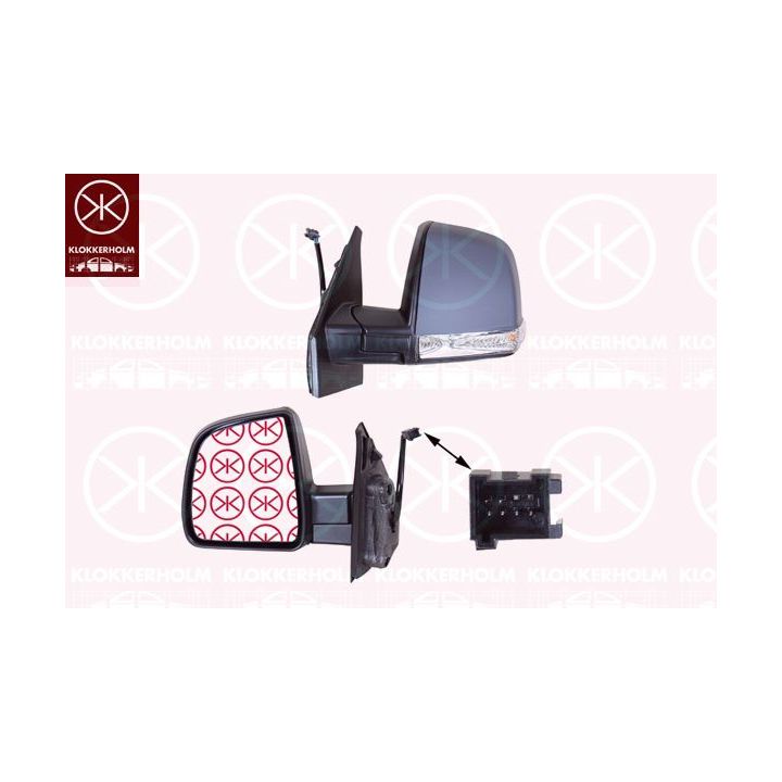 Išorinis veidrodėlis KLOKKERHOLM 20431031