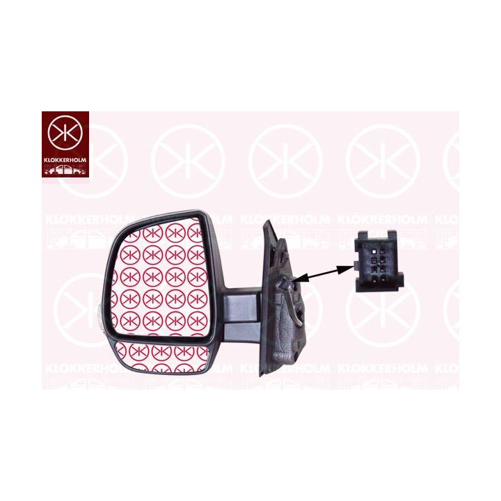 Išorinis veidrodėlis KLOKKERHOLM 20431043