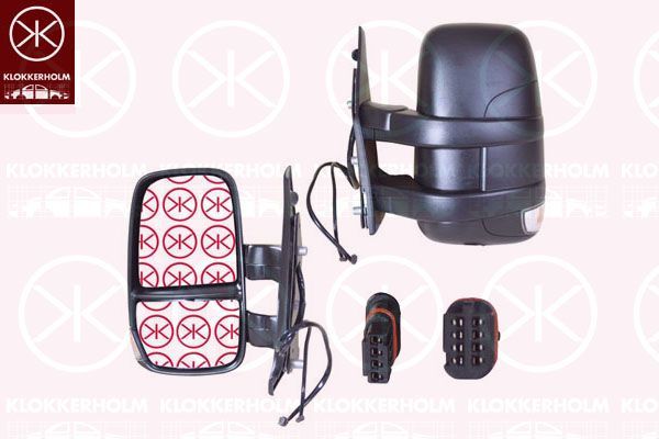 Išorinis veidrodėlis KLOKKERHOLM 30811041