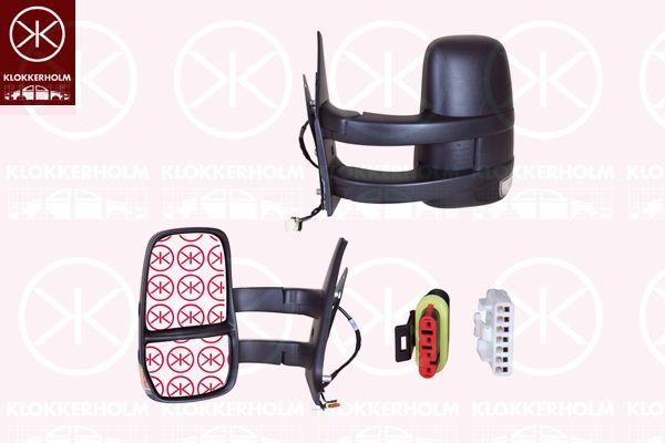 Išorinis veidrodėlis KLOKKERHOLM 30811046