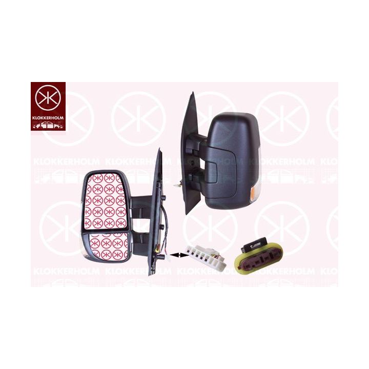 Išorinis veidrodėlis KLOKKERHOLM 30821011