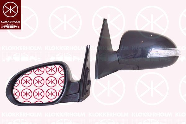 Išorinis veidrodėlis KLOKKERHOLM 31351042