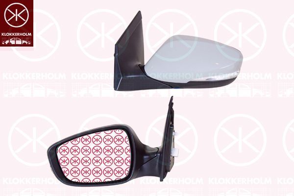 Išorinis veidrodėlis KLOKKERHOLM 31361044