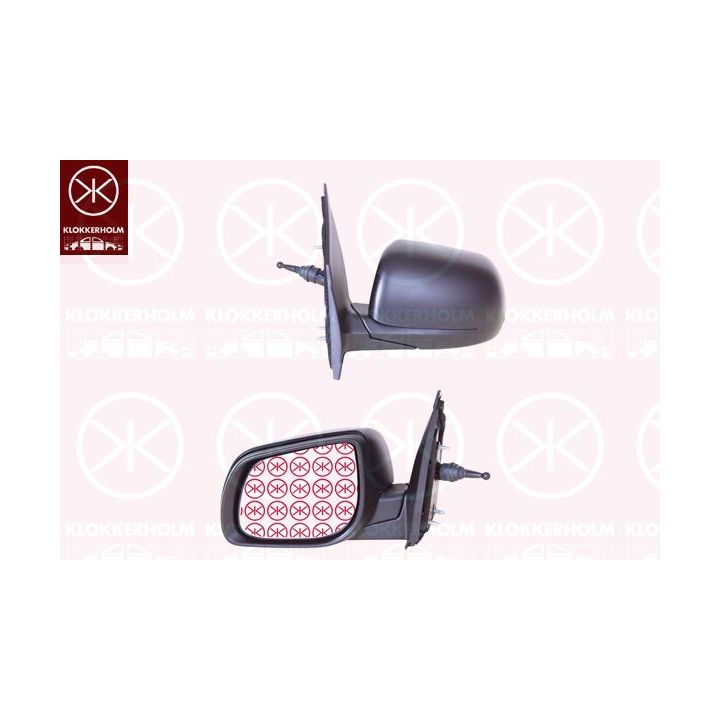 Išorinis veidrodėlis KLOKKERHOLM 32661021