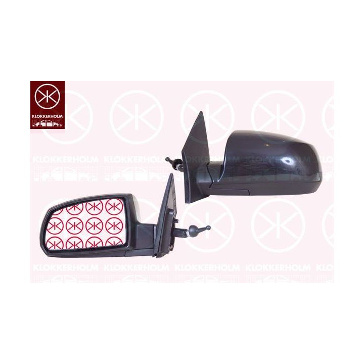Išorinis veidrodėlis KLOKKERHOLM 32771022