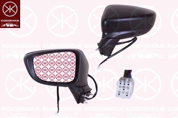 Išorinis veidrodėlis KLOKKERHOLM 34531042