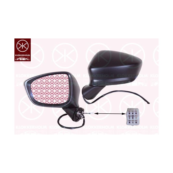 Išorinis veidrodėlis KLOKKERHOLM 34811041