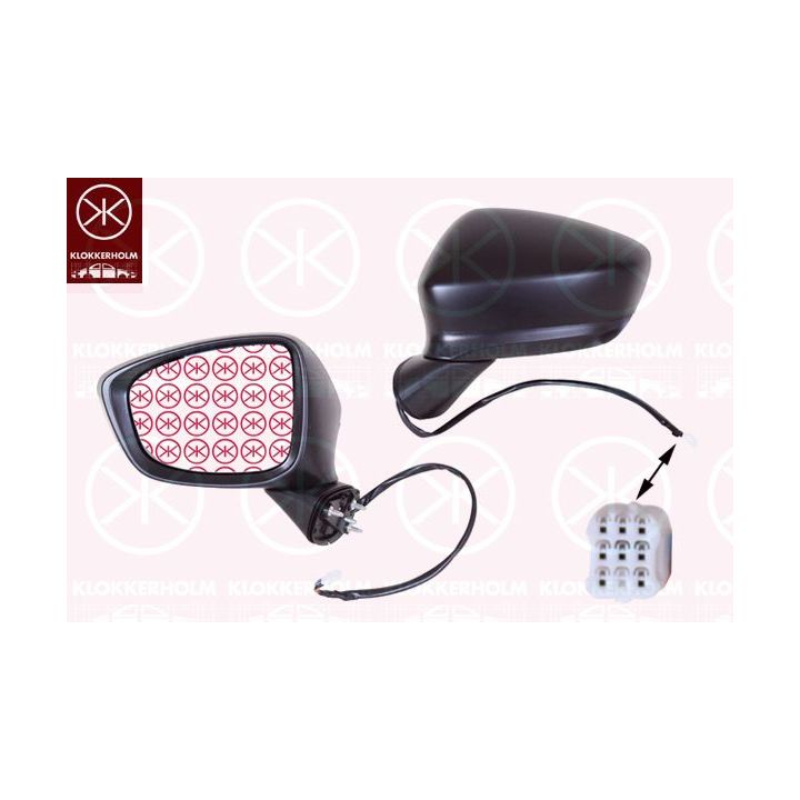 Išorinis veidrodėlis KLOKKERHOLM 34811044