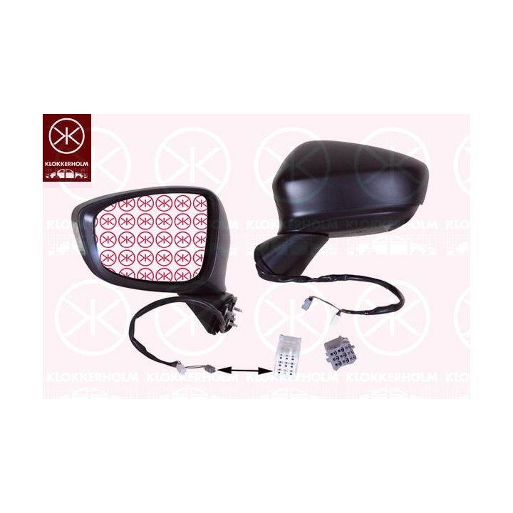 Išorinis veidrodėlis KLOKKERHOLM 34811048