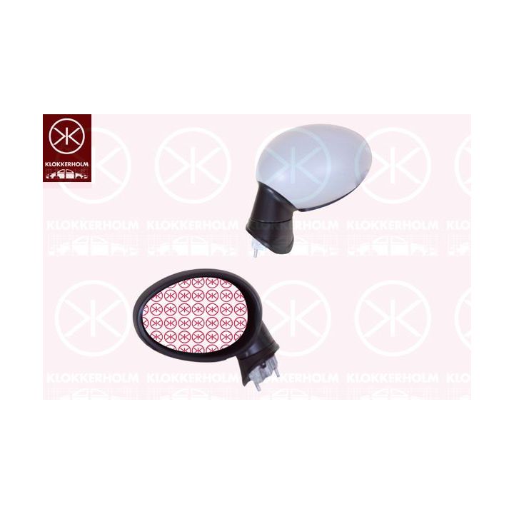 Išorinis veidrodėlis KLOKKERHOLM 40011045