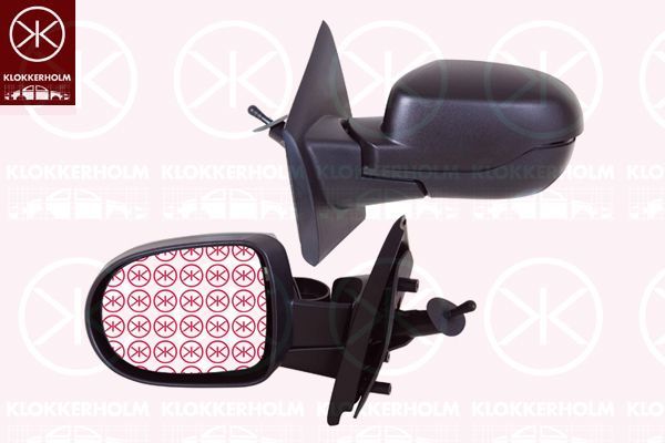 Išorinis veidrodėlis KLOKKERHOLM 60061024