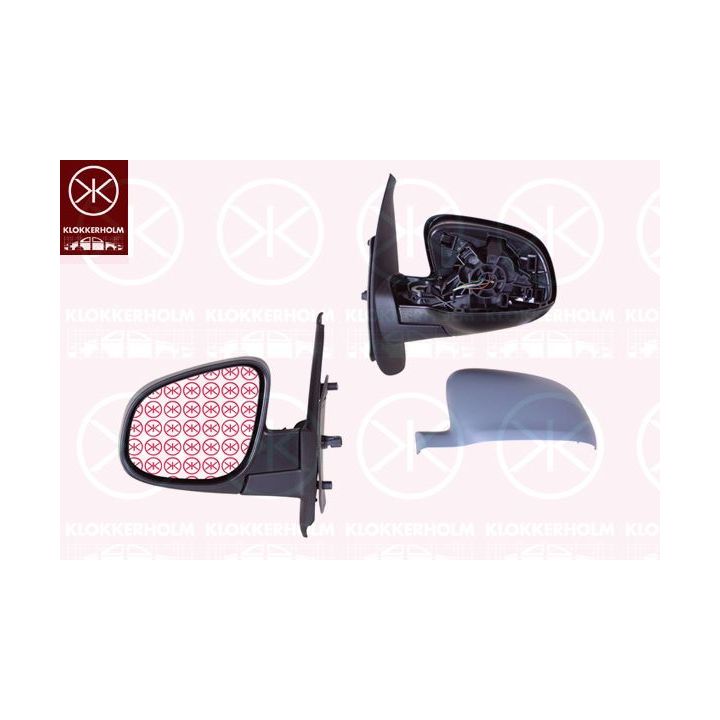 Išorinis veidrodėlis KLOKKERHOLM 60111033