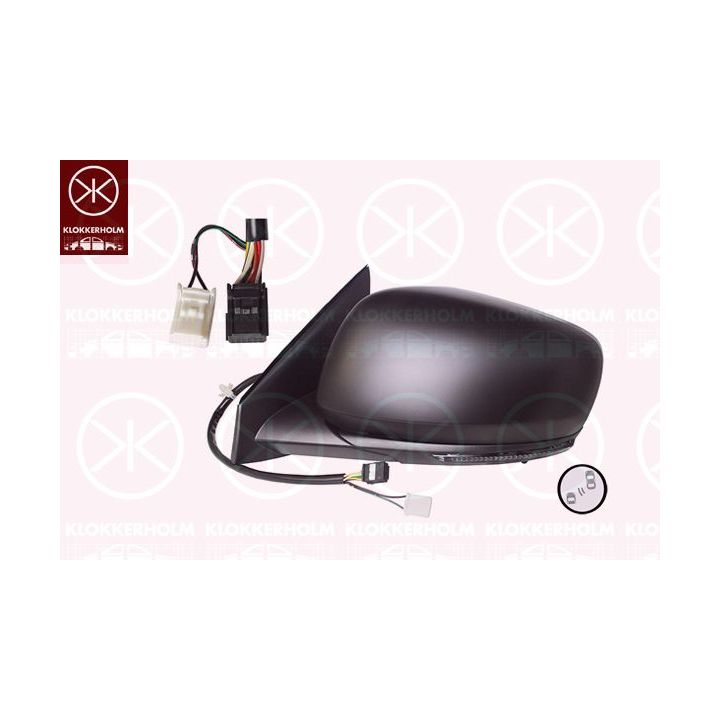 Išorinis veidrodėlis KLOKKERHOLM 60171045