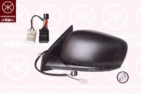 Išorinis veidrodėlis KLOKKERHOLM 60171046