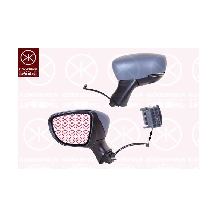 Išorinis veidrodėlis KLOKKERHOLM 60341036