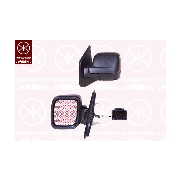 Išorinis veidrodėlis KLOKKERHOLM 60631031