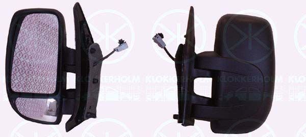 Išorinis veidrodėlis KLOKKERHOLM 60881042