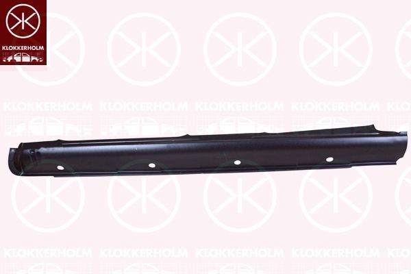 Slenksčio skardelė KLOKKERHOLM 3407012