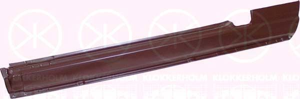 Slenksčio skardelė KLOKKERHOLM 3707002