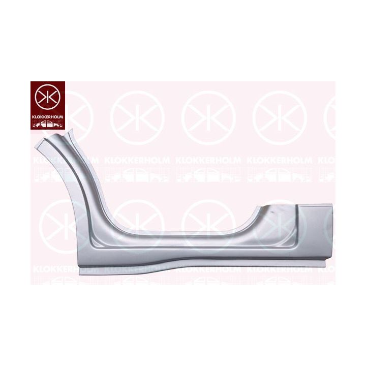 Slenksčio skardelė KLOKKERHOLM 6089041