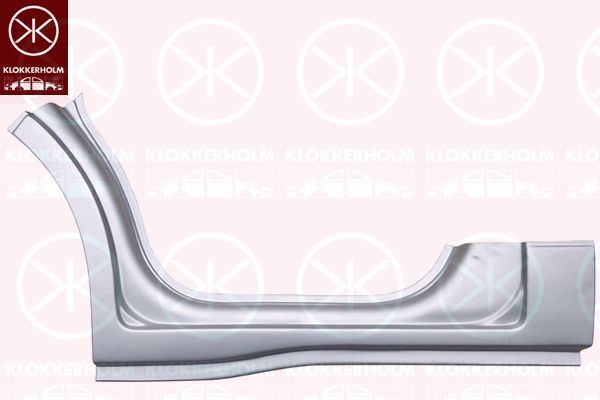 Slenksčio skardelė KLOKKERHOLM 6089041