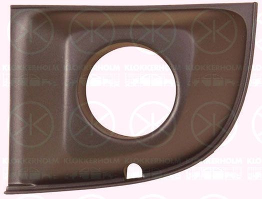 Ventiliacijos grotelės, buferis KLOKKERHOLM 2013914A1