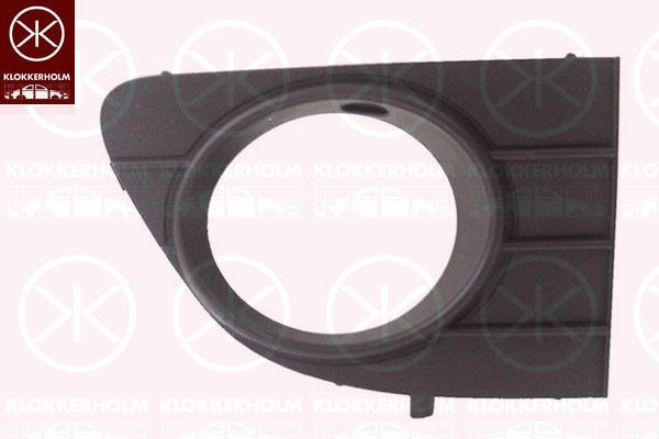 Ventiliacijos grotelės, buferis KLOKKERHOLM 2019918A1