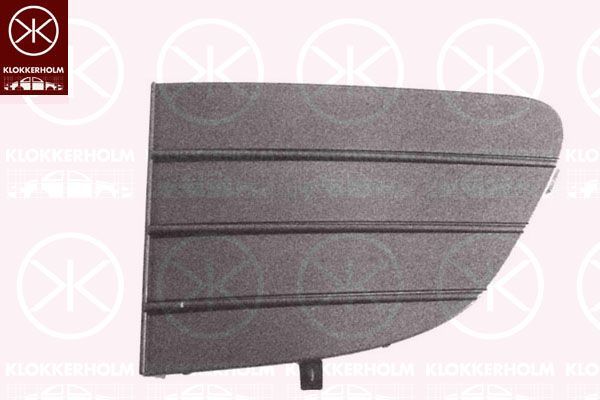 Ventiliacijos grotelės, buferis KLOKKERHOLM 2019935A1