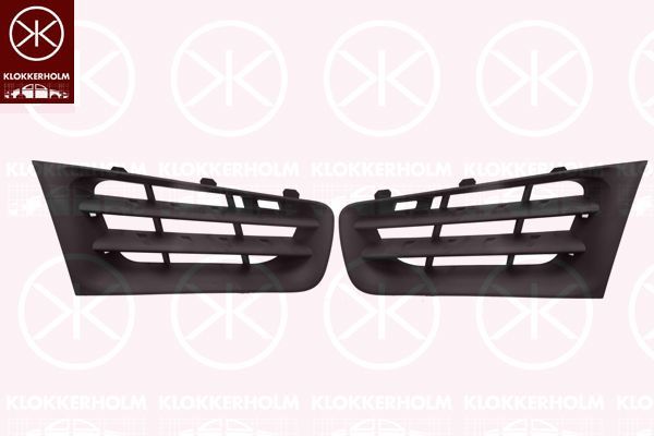 Ventiliacijos grotelės, buferis KLOKKERHOLM 6041915