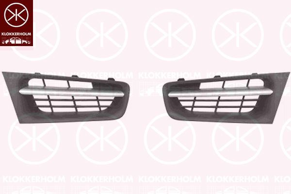 Ventiliacijos grotelės, buferis KLOKKERHOLM 6041917A1