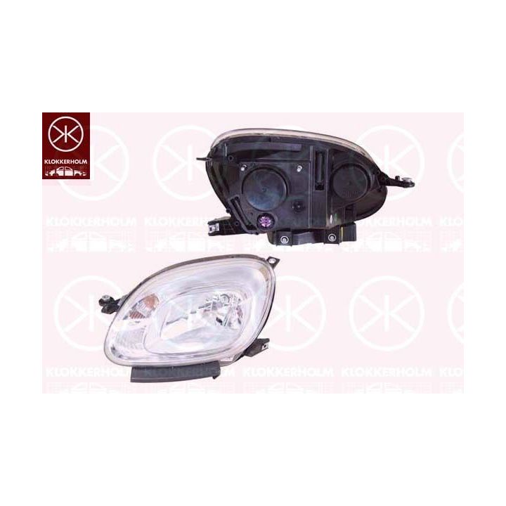 Priekinis žibintas KLOKKERHOLM 20090121A1