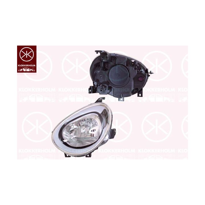 Priekinis žibintas KLOKKERHOLM 20130132A1