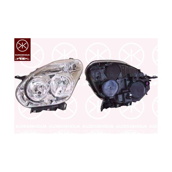 Priekinis žibintas KLOKKERHOLM 20430142