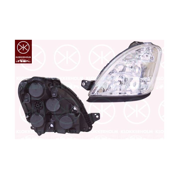 Priekinis žibintas KLOKKERHOLM 30810132